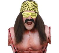 Smiffys - "90s Wrestling Star" accessoire de déguisement SM2998 (taille unique) (Marron)