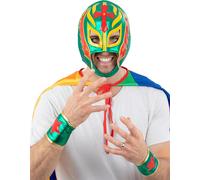 Smiffys - Accessoires de déguisement - Hommes/femmes unie SM2897 (Taille unique) (Vert/Jaune/Rouge)