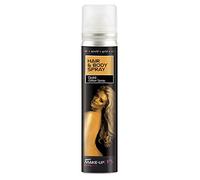 Smiffys Aérosol visage et cheveux, or, à paillettes, 75ml