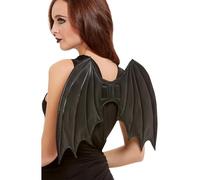 Smiffys Ailes de chauve-souris, Noir, 50cm / 20in