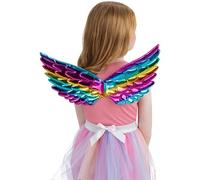 Smiffy's Ailes de licorne métalliques, multicolores