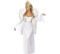 Smiffys Angel Costume, White (Size M)