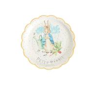 Smiffys Assiettes festives de déco de table classique Peter Rabbit x 8, 23 cm/9 pouces de diamètre Halloween