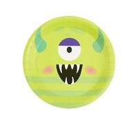 Smiffys - Assiettes jetables (Taille unique) (Vert)