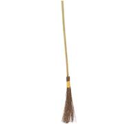 Smiffys Authentique balai de sorcière, Marron, 101 cm/40 in Halloween