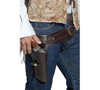 Smiffys Authentiques holster et ceinture de western, holster simple Halloween
