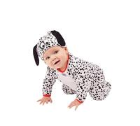 Smiffys Bébé dalmatien, Noir et blanc, Combinaison et chapeau Halloween