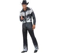 Smiffys Black Glamorous Cowboy Costume