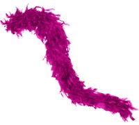 Smiffys - Boa de plumes "Deluxe" SM940 (taille unique) (Fuchsia)