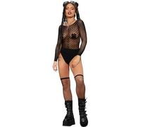 Smiffys Body à manches longues Chevron Halloween