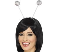 Smiffys Boules pailletées, argent Halloween