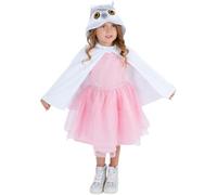 Smiffys Cape en peluche de luxe de bébé hibou, pour enfants