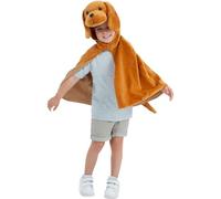 Smiffys Cape en peluche de luxe de chiot, pour enfants Halloween