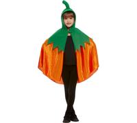 Smiffys - Cape - Enfants SM298 (Taille unique) (Orange/Vert)