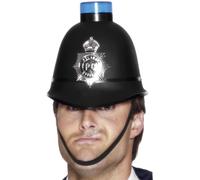 Smiffys Casque de policier avec gyrophare lumineux