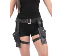 Smiffys Ceinture Holster et 2 Pistolets