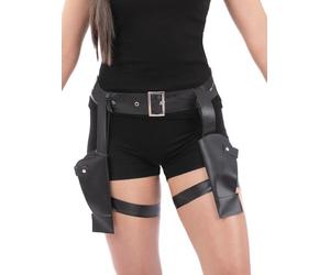 Smiffys Ceinture Holster et 2 Pistolets