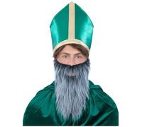 Smiffys Chapeau de la Saint Patrick avec barbe attachée Halloween