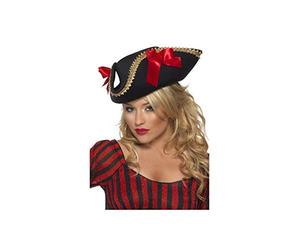 Smiffys Chapeau sexy de pirate, noir Halloween