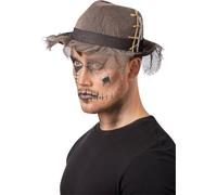 Smiffys - Chapeau Trilby "Gothique" SM2658 (Taille unique) (Gris)