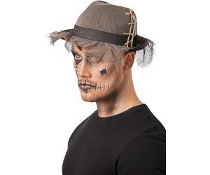 Smiffys Chapeau Trilby style lin vieilli gothique Halloween