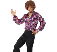 Smiffys - Chemise "60s" pour homme SM1735 (L) (Coloré)