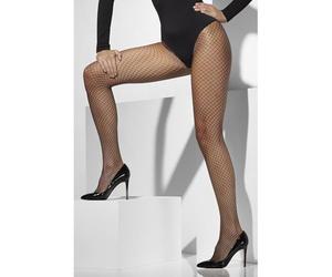 Smiffys Collant cristallin, noir Halloween