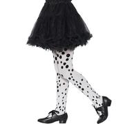 Enfants 6-12 Ans Chien Dalmatien Pois Collant Cruella De Vil Livre Semaine Robe