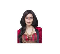 Smiffys Collier tête de mort vaudou en métal Halloween