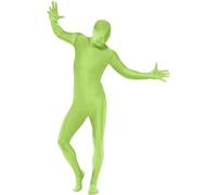 Smiffys Second Skin Suit, Green (Size M)