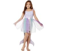 Smiffys Coquillage de sirène, Violet, Robe Halloween