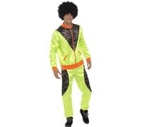 Smiffys - Costume "1980s" pour homme SM2225 (L) (Vert fluo)