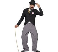 Smiffys - Costume "20s Star" - Hommes SM3013 (M) (Noir/Gris)