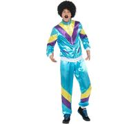 Smiffys - Costume "80s Height Of Fashion" - Hommes/Dames Unie SM2625 (M) (Bleu/Jaune/Violet)