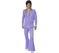 Smiffys - Costume "années 70" - Homme SM1633 (M) (Lavande)