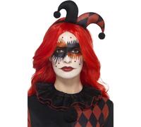 Smiffys - Costume "Arlequin" set de maquillage pour homme/femme unie SM2315 (taille unique) (Rouge)