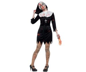Smiffys - Costume Bonne Sœur Zombie