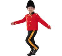 Smiffy's Costume – Bonnet à poil de garde anglais – haut, pantalon et coiffe – Halloween