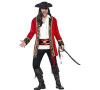 Smiffys - Costume Capitaine Pirate Grande Taille Taille Xl