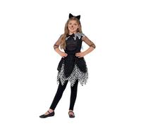 Déguisement Chat Tacheté Fille - Taille: 4-6 Ans (115/128 Cm) Noir