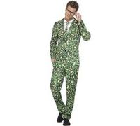 Smiffys Costume chou de Bruxelles, Vert, avec veste, pantalon et cravate Vert G