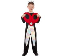 Smiffys Costume ciseaux, Noir et rouge, Tunique et serre-tête Halloween, Carnaval