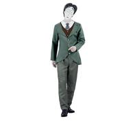 Smiffys Costume Corpse Bride, Victor Van Dort Groom, Veste avec chemise et gilet fantaisie, cravate, pantalon et masque