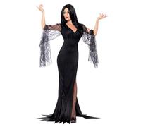 Smiffys Costume d'âme immortelle, avec robe,Noir,M