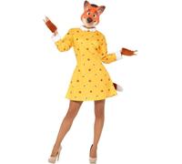 Smiffys - Costume - Dames SM2772 (M) (Jaune/Orange)