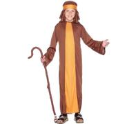 Déguisement Berger Garçon Noël 7 À 9 Ans Marron