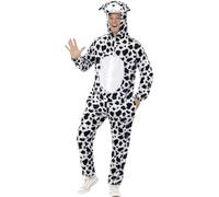 Smiffys Costume de dalmatien, comprend combinaison pantalon avec capuche Halloween