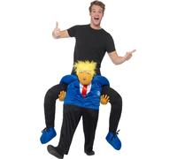 Smiffys - Costume de ferroutage - Hommes/femmes unie SM2017 (taille unique) (Noir/Bleu/Blanc)