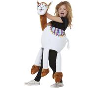 Smiffys - Costume de ferroutage "Ride In" - Enfants SM2329 (Taille unique) (Blanc/Brun)