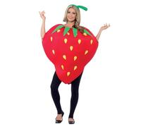 Smiffys Strawberry Costume, Red